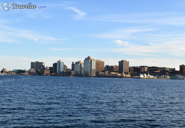 Halifax view from Dartmouth: Alderney Landing and Ferry Park Terminal